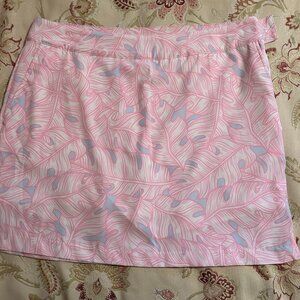 Izod Golf Pink and Blue Print Skort, Size 10